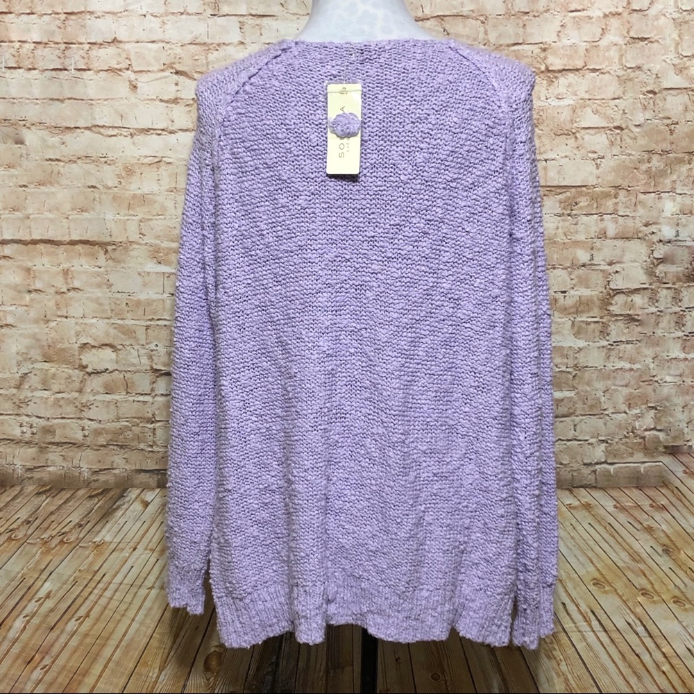 NWT Sonoma Popcorn Knit Tunic Sweater - Picture 4 of 8